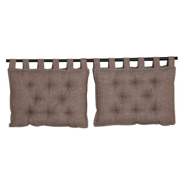 HANG ΜΑΞΙΛΑΡΙ ΚΕΦΑΛΑΡΙΟΥ SET 2ΤΕΜ ΓΚΡΙ ΚΑΦΕ 20-914 70x10x50 09-2111 - Image 10