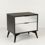 SPECCHIO ΚΟΜΟΔΙΝΟ 2ΣΥΡΤΑΡΙΑ ΜΑΥΡΟ OAK ΚΑΘΡΕΠΤΗΣ 58x39x55 09-2127 - Image 7