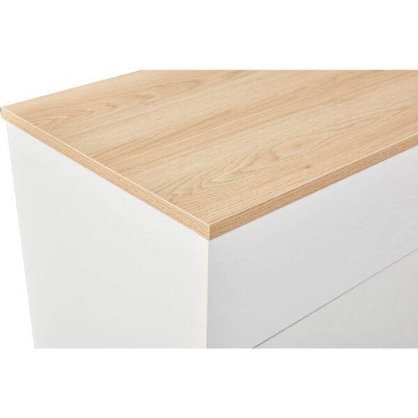 LUCIDO ΣΥΡΤΑΡΙΕΡΑ 5ΣΥΡΤΑΡΙΑ ΛΕΥΚΟ OAK ΦΥΣΙΚΟ 58x39x116.5 09-2131 - Image 10