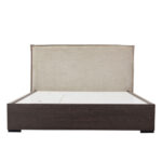 NUEZ ΚΡΕΒΑΤΙ (ΓΙΑ ΣΤΡΩΜΑ 160x200cm) ΚΑΡΥΔΙ 162x202x120 09-2132 - Image 7