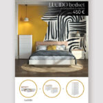 LUCIDO ΚΡΕΒΑΤΟΚΑΜΑΡΑ SET 3+1 ΛΕΥΚΟ OAK ΦΥΣΙΚΟ 09-2151 - Image 6