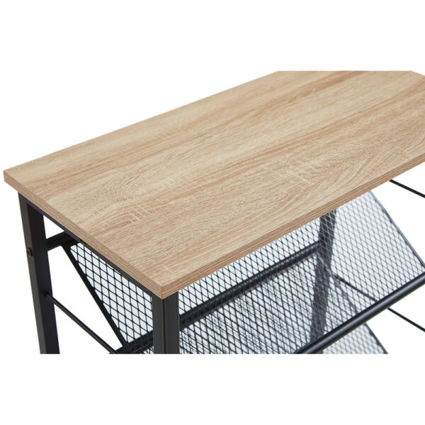PLEXUS ΠΑΠΟΥΤΣΟΘΗΚΗ 3ΡΑΦΙΑ ΚΑΡΥΔΙ ΜΑΥΡΟ 60x30x80 10-0048 - Image 6