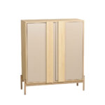 CAPPUCCINO ΚΟΜΟΤΑ-ΠΑΠΟΥΤΣΟΘΗΚΗ 2ΠΟΡΤΕΣ 3ΡΑΦΙΑ SONOMA LATTE 84.4x36.5x97 10-0049 - Image 4
