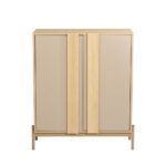 CAPPUCCINO ΚΟΜΟΤΑ-ΠΑΠΟΥΤΣΟΘΗΚΗ 2ΠΟΡΤΕΣ 3ΡΑΦΙΑ SONOMA LATTE 84.4x36.5x97 10-0049 - Image 5