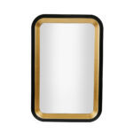 CONTRASTO ΚΑΘΡΕΠΤΗΣ ΜΑΥΡΟ ΧΡΥΣΟ 71x107 11-0552 - Image 4