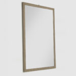 EGYPT ΚΑΘΡΕΠΤΗΣ BEIGE ΣΚΟΥΡΟ 65.6x1.5x95.6 11-0678 - Image 4