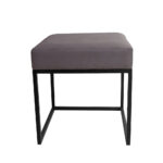 CUBIK ΣΚΑΜΠΟ ΓΚΡΙ 40x40x44 16-0673 - Image 2