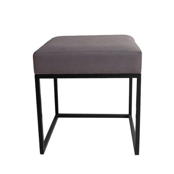 CUBIK ΣΚΑΜΠΟ ΓΚΡΙ 40x40x44 16-0673 - Image 2