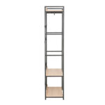 XENIA ΝΤΟΥΛΑΠΑ ΦΥΣΙΚΟ ΜΑΥΡΟ 60x40x200 18-0018 - Image 6