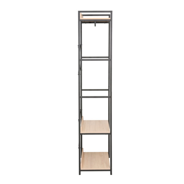XENIA ΝΤΟΥΛΑΠΑ ΦΥΣΙΚΟ ΜΑΥΡΟ 60x40x200 18-0018 - Image 6