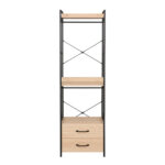 XENIA ΝΤΟΥΛΑΠΑ ΦΥΣΙΚΟ ΜΑΥΡΟ 60x40x200 18-0019 - Image 7