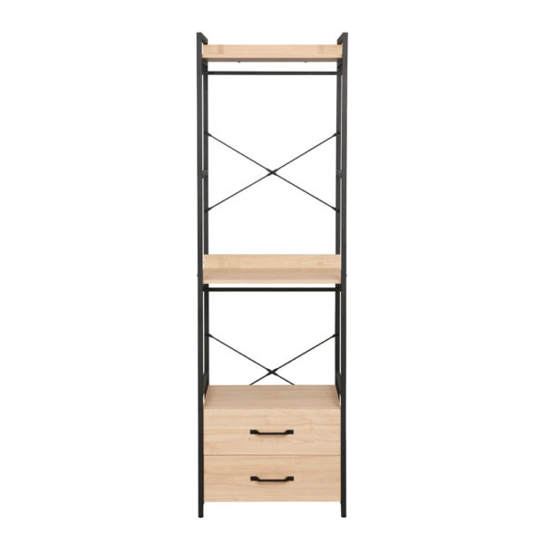 XENIA ΝΤΟΥΛΑΠΑ ΦΥΣΙΚΟ ΜΑΥΡΟ 60x40x200 18-0019 - Image 7