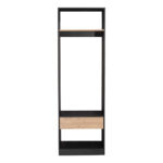 SYSTEM ΝΤΟΥΛΑΠΑ ΜΑΥΡΟ SONOMA 90x50x180 18-0026 - Image 6