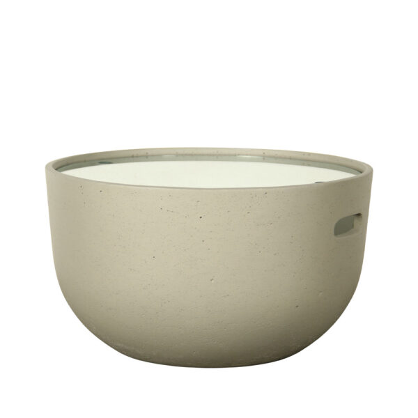 CAP COFFEE TABLE CEMENT ΑΝΟΙΧΤΟ 58x58x32 22-0104 - Image 2