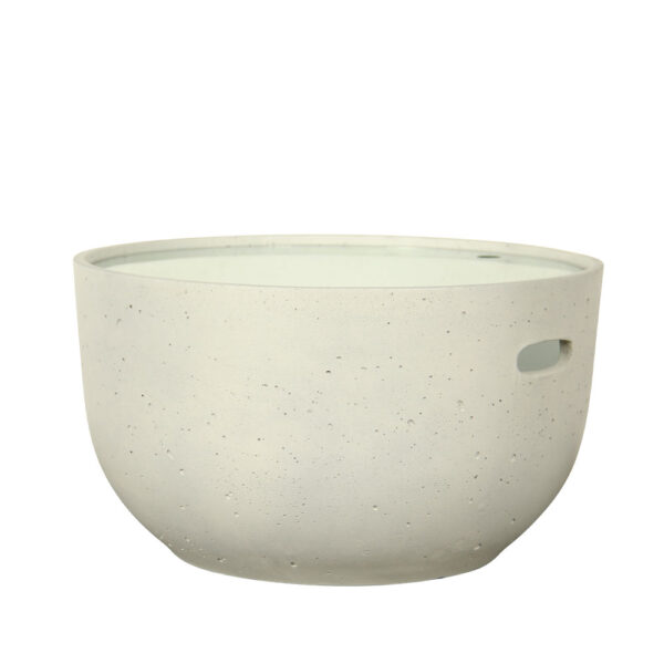 CAP COFFEE TABLE ΓΚΡΙ ΑΝΟΙΧΤΟ 58x58x32 22-0105 - Image 2