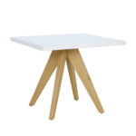 TERRAZZO ΤΡΑΠΕΖΙ TERRAZZO 90x90x75 22-0138 - Image 4