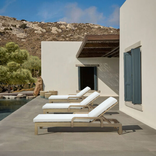 ANASA ΞΑΠΛΩΣΤΡΑ ΜΑΞΙΛΑΡΙ BEIGE 184x73x86cm 22-0149 - Image 2