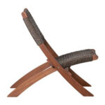 MESH ΚΑΡΕΚΛΑ ΠΤΥΣ/ΜΕΝΟ-Η ΚΑΦΕ ANTIQUE ΚΑΡΥΔΙ 78x60x72.5 22-0179 - Image 10