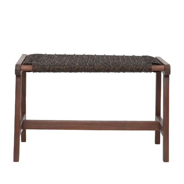 MESH ΣΚΑΜΠΟ ΚΑΦΕ ANTIQUE ΚΑΡΥΔΙ 57x41x35.5 22-0184 - Image 7