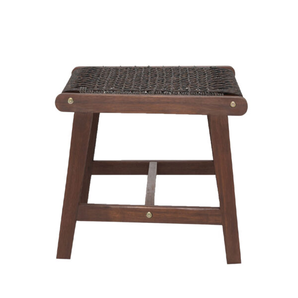 MESH ΣΚΑΜΠΟ ΚΑΦΕ ANTIQUE ΚΑΡΥΔΙ 57x41x35.5 22-0184 - Image 8