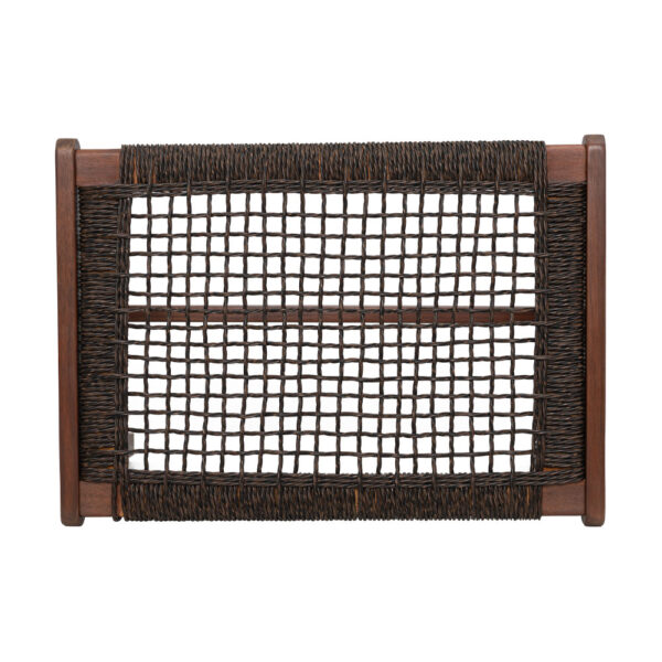 MESH ΣΚΑΜΠΟ ΚΑΦΕ ANTIQUE ΚΑΡΥΔΙ 57x41x35.5 22-0184 - Image 10