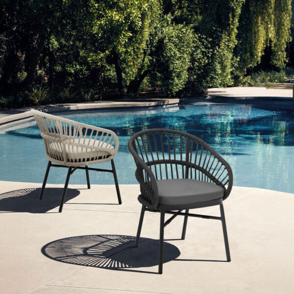 LUNA ΚΑΡΕΚΛΑ CREAM ΜΑΥΡΟ 58x65x78 22-0193 - Image 7