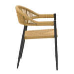 MEZZA LUNA ΚΑΡΕΚΛΑ ΦΥΣΙΚΟ ΜΑΥΡΟ 56x55x78 22-0195 - Image 10