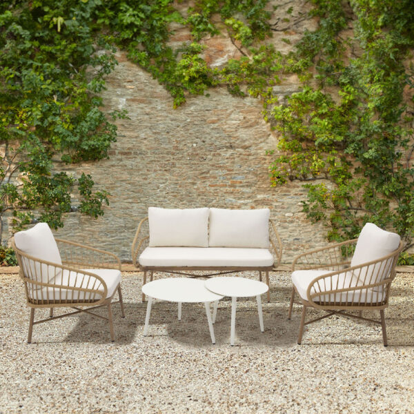 CAVE ΣΑΛΟΝΙ SET 1+2+1 ΦΥΣΙΚΟ 22-0201 - Image 7