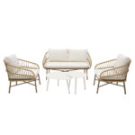 CAVE ΣΑΛΟΝΙ SET 1+2+1 ΦΥΣΙΚΟ 22-0201 - Image 8