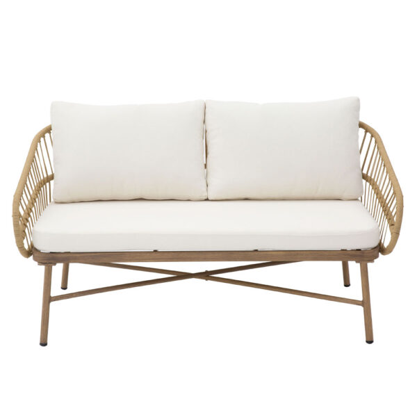 CAVE ΣΑΛΟΝΙ SET 1+2+1 ΦΥΣΙΚΟ 22-0201 - Image 10