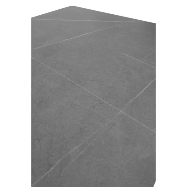 BATON ΤΡΑΠΕΖΙ ΓΚΡΙ ΣΚΟΥΡΟ 160x80x75 22-0204 - Image 8