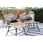 BUTTERFLY ΠΟΛΥΘΡΟΝΑ ΦΥΣΙΚΟ ΜΑΥΡΟ 89x78x106.5 22-0214 - Image 9