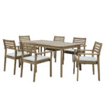 TOUJOUR ΤΡΑΠΕΖΑΡΙΑ SET 6+1 ΦΥΣΙΚΟ 22-0222 - Image 9