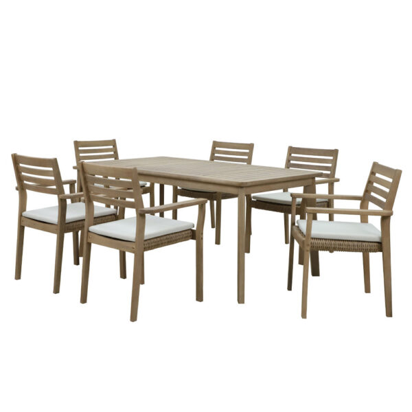 TOUJOUR ΤΡΑΠΕΖΑΡΙΑ SET 6+1 ΦΥΣΙΚΟ 22-0222 - Image 9