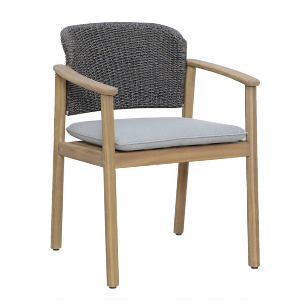 FREELAND ΚΑΡΕΚΛΑ ΜΑΞΙΛΑΡΙ ΦΥΣΙΚΟ ΓΚΡΙ 62x62.5x80.5 22-0225 - Image 6