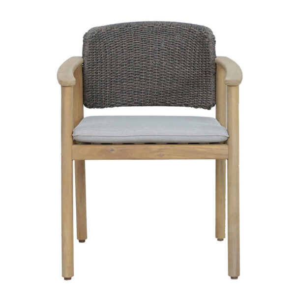 FREELAND ΚΑΡΕΚΛΑ ΜΑΞΙΛΑΡΙ ΦΥΣΙΚΟ ΓΚΡΙ 62x62.5x80.5 22-0225 - Image 8