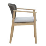 FREELAND ΚΑΡΕΚΛΑ ΜΑΞΙΛΑΡΙ ΦΥΣΙΚΟ ΓΚΡΙ 62x62.5x80.5 22-0225 - Image 9