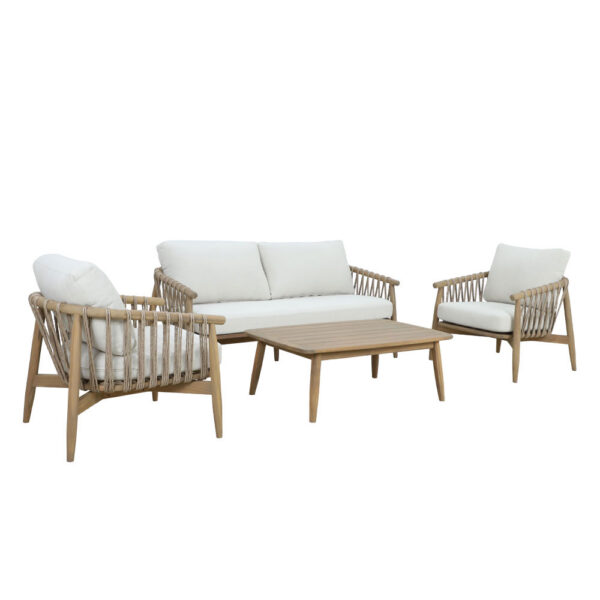 CORDA ΣΑΛΟΝΙ SET 1+2+1 ΦΥΣΙΚΟ ΛΕΥΚΟ 22-0274 - Image 9