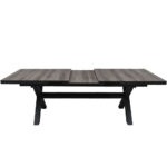 SORPRESA ΤΡΑΠΕΖΙ ΕΠΕΚΤΕΙΝΟΜΕΝΟ-Η ΓΚΡΙ ΓΚΡΙ ΣΚΟΥΡΟ 202x101x77 22-0293 - Image 9