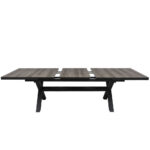 SORPRESA ΤΡΑΠΕΖΙ ΕΠΕΚΤΕΙΝΟΜΕΝΟ-Η ΓΚΡΙ ΓΚΡΙ ΣΚΟΥΡΟ 202x101x77 22-0293 - Image 10