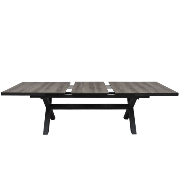 SORPRESA ΤΡΑΠΕΖΙ ΕΠΕΚΤΕΙΝΟΜΕΝΟ-Η ΓΚΡΙ ΓΚΡΙ ΣΚΟΥΡΟ 202x101x77 22-0293 - Image 10