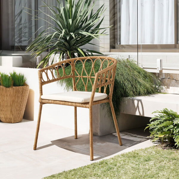 SURABAYA ΚΑΡΕΚΛΑ ΦΥΣΙΚΟ ΛΕΥΚΟ 59x56x77.5 22-0299 - Image 7