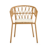 SURABAYA ΚΑΡΕΚΛΑ ΦΥΣΙΚΟ ΛΕΥΚΟ 59x56x77.5 22-0299 - Image 8