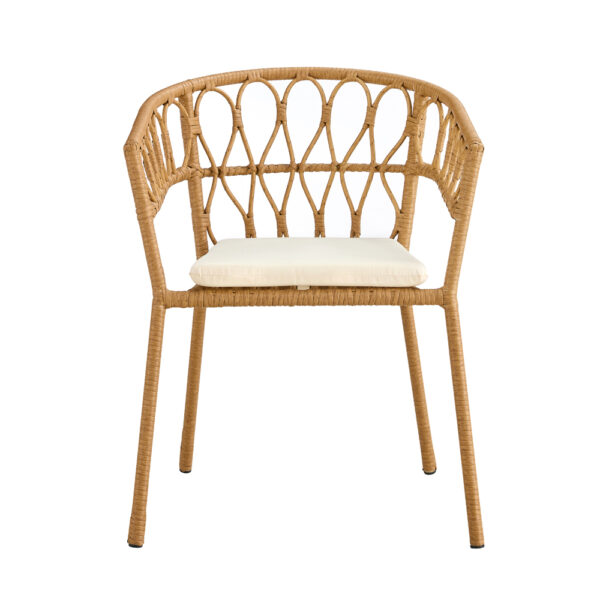 SURABAYA ΚΑΡΕΚΛΑ ΦΥΣΙΚΟ ΛΕΥΚΟ 59x56x77.5 22-0299 - Image 8