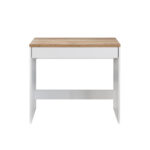 PRACTICO ΓΡΑΦΕΙΟ 1ΣΥΡΤΑΡΙ ΛΕΥΚΟ ΦΥΣΙΚΟ 80x40x76 24-0683 - Image 8