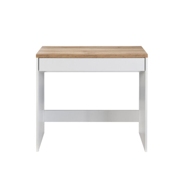 PRACTICO ΓΡΑΦΕΙΟ 1ΣΥΡΤΑΡΙ ΛΕΥΚΟ ΦΥΣΙΚΟ 80x40x76 24-0683 - Image 8