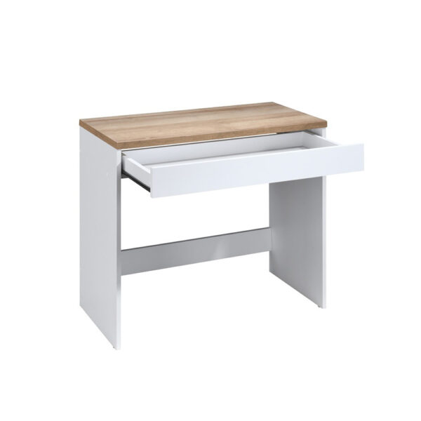 PRACTICO ΓΡΑΦΕΙΟ 1ΣΥΡΤΑΡΙ ΛΕΥΚΟ ΦΥΣΙΚΟ 80x40x76 24-0683 - Image 9