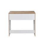 PRACTICO ΓΡΑΦΕΙΟ 1ΣΥΡΤΑΡΙ ΛΕΥΚΟ ΦΥΣΙΚΟ 80x40x76 24-0683 - Image 10