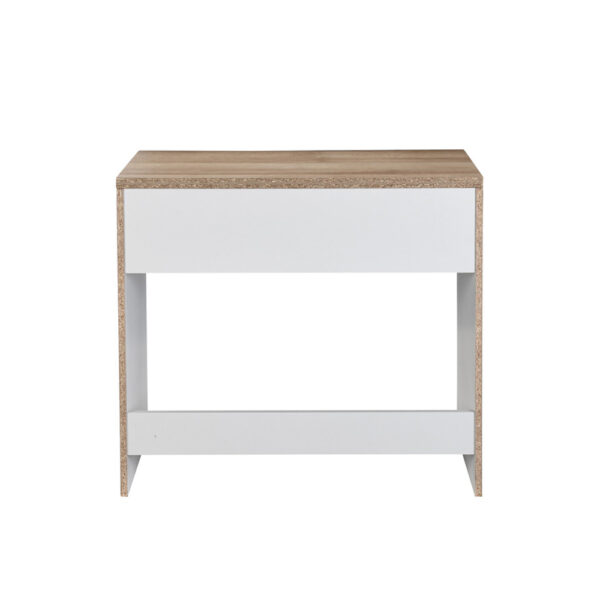 PRACTICO ΓΡΑΦΕΙΟ 1ΣΥΡΤΑΡΙ ΛΕΥΚΟ ΦΥΣΙΚΟ 80x40x76 24-0683 - Image 10