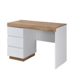 CASA ΓΡΑΦΕΙΟ 3ΣΥΡΤΑΡΙΑ ΛΕΥΚΟ ΦΥΣΙΚΟ 110x50x76cm 24-0723